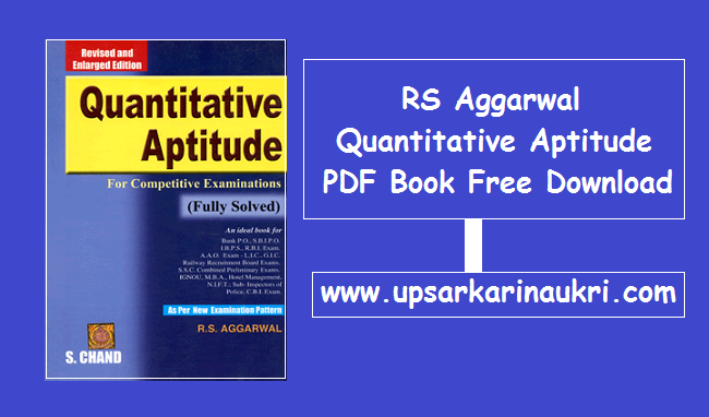 quantitative aptitude pdf